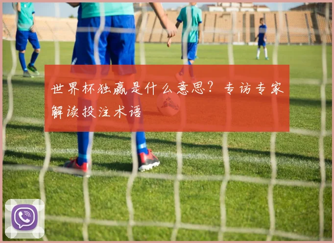 世界杯独赢是什么意思？专访专家解读投注术语